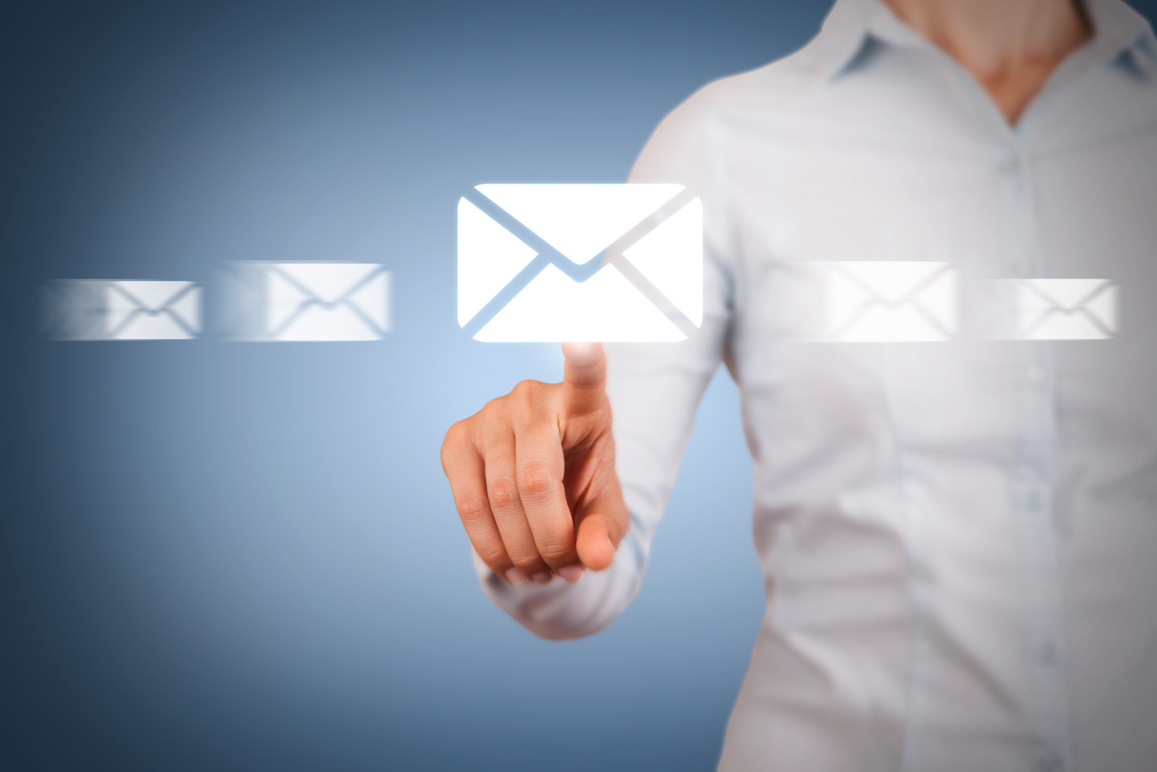 Email marketing, newsletter and bulk mail concepts